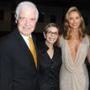 Nick Clooney, Nina Bruce, Stacy Keibler, George Clooney 