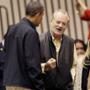 Bill Murray, President Barack Obama, Michelle Obama