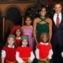 Barack Obama, Michelle Obama, Malia Obama, Sasha Obama