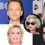 Chaz Bono, Lady Gaga, Neil Patrick Harris, Zachary Quinto, Jane Lynch