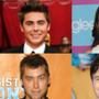 Chris Colfer, Lance Bass, Lea Michele, Zac Efron