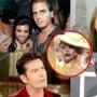 Kourtney Kardashian, Scott Disick, Lara Logan, Charlie Sheen, Justin Bieber, Lady Gaga