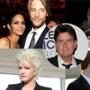 Halle Berry, Gabriel Aubry, Kim Kardashian, Cyndi Lauper, Chelsea Clinton, Charlie Sheen