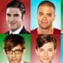 Glee, Darren Criss, Chord Overstreet, Harry Shum, Chris Colfer, Mark Salling, Kevin McHale