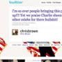Chris Brown, Twitter