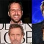 Brad Pitt, Gerard Butler, Robert Downey Jr., Hugh Laurie