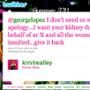 Kirstie Alley, Twitter