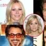 Gwyneth Paltrow, Scarlett Johansson, Matthew McConaughey, Robert Downey Jr.,f Reese Witherspoon
