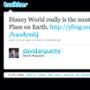 David Arquette, Twitter