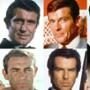 James Bond, Sean Connery, Roger Moore, George Lazenby, Timothy Dalton, Pierce Brosnan, David Craig