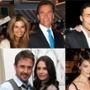 Tom Cruise, Katie Holmes, Courteney Cox, David Arquette, Arnold Schwarznegger, Maria Shriver, Chelsea Handler, Andre Balazs