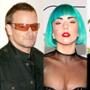 Bono, Lady Gaga, Justin Bieber