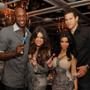Kim Kardashian, Kris Humphries,  Khloe Kardashian Odom, Lamar Odom 