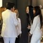 Kim Kardashian, Kris Jenner, Vera Wang
