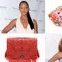 Garcelle Beavais, Kimeleon Couture Edie Headband, ASOS Red Bag, Katy Perry