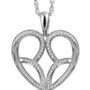Jessica Simpson, Diamond Heart Necklace