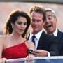 Cindy Crawford, Rande Gerber, George Clooney