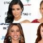 Kim Kardashian, Jennifer Lopez, Sofia Vergara, Ashley Hebert