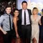 Glee Premiere, Chris Colfer, Lea Michele, Cory Monteith, Kevin McHale, Darren Criss 
