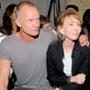 Sting, Trudie Styler, Bono
