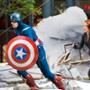 Scarlett Johansson, Chris Evans, Jeremy Renner