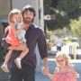 Ben Affleck, Seraphina Affleck, Violet Affleck