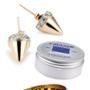 L'Occitane Lavender Body and Massage Gel, R.J.GRAZIANO Gold Bangle Set, Nicky Hilton Sterling Silver With 18k Gold Spike Earrings