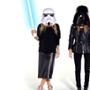 Mary-Kate Olsen, Ashley Olsen, Storm Trooper, Darth Vader