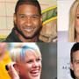 Usher, Pink, Justin Timberlake, Britney Spears