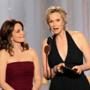 Tina Fey, Jane Lynch, Golden Globes 