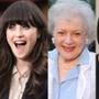 Zooey Deschanel, Betty White, Michelle Obama