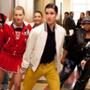 Heather Morris, Darren Criss, Naya Rivera, Amber Riley, Chris Colfer, Glee