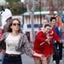 Glee, Vanessa Lengies, Naya Rivera, Heather Morris, Harry Shum Jr., Mark Salling