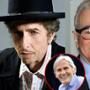 Bob dylan, Martin Scorsese, Levon Helm 