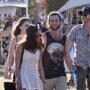 Zoe Kravitz, Penn Badgley 