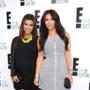 E! Upfront, Kourtney Kardashian, Kim Kardashian