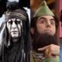 Johnny Depp, Tonto, Sacha Baron Cohen, The Dictator, Ashton Kutcher, Pop Chips