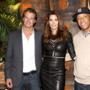 Randy Gerber, Cindy Crawford, Russell Simmons and Michael Michel 