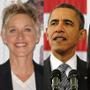  ellen degeneres, barack Obama,  kim kardashian 