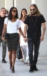 Zoe Saldana & Marco Perego Zoe Saldana & Marco Perego