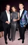 Rande Gerber, Cindy Crawford & Ansel Elgort Rande Gerber, Cindy Crawford & Ansel Elgort
