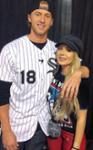 Brielle Biermann & Michael Kopech Brielle Biermann & Michael Kopech