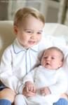 Princesa Charlotte e príncipe George Princesa Charlotte e príncipe George