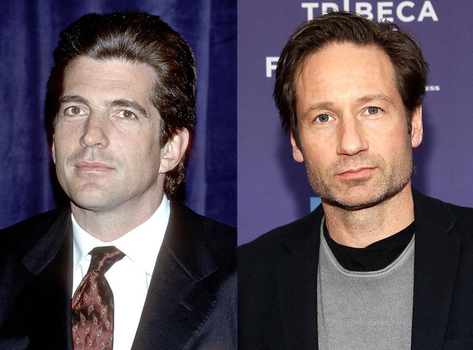 David Duchovny & John F. Kennedy Jr. David Duchovny & John F. Kennedy Jr.