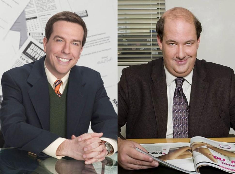 Ed Helms & Brian Baumgartner Ed Helms & Brian Baumgartner