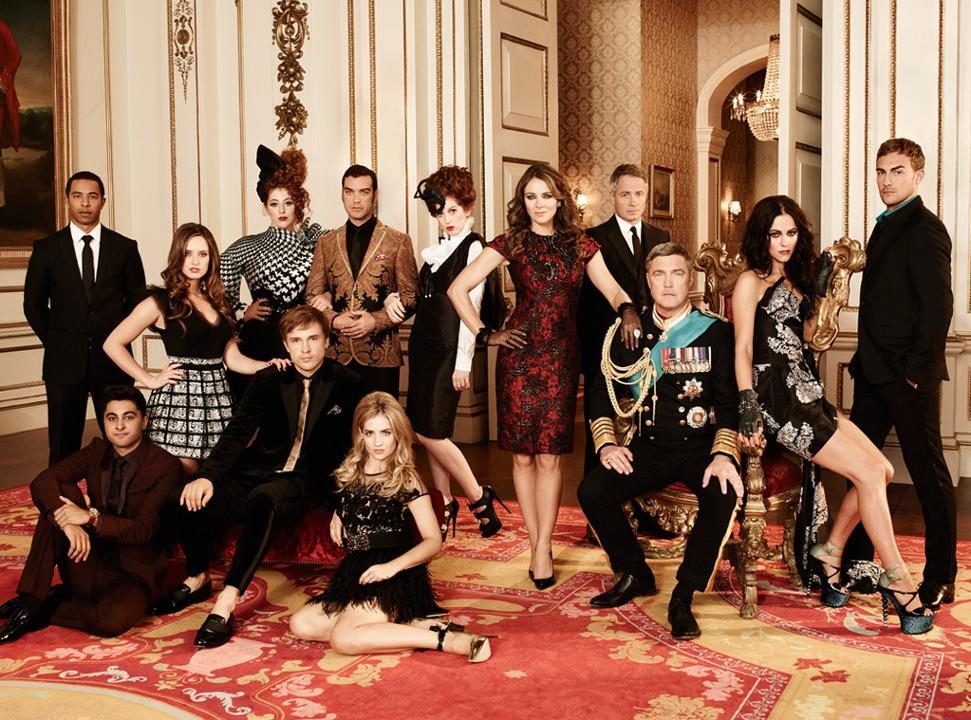 O elenco de The Royals O elenco de The Royals