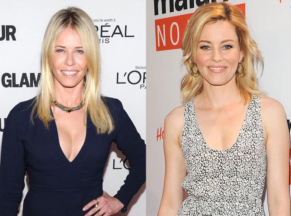 Chelsea Handler & Elizabeth Banks Chelsea Handler & Elizabeth Banks
