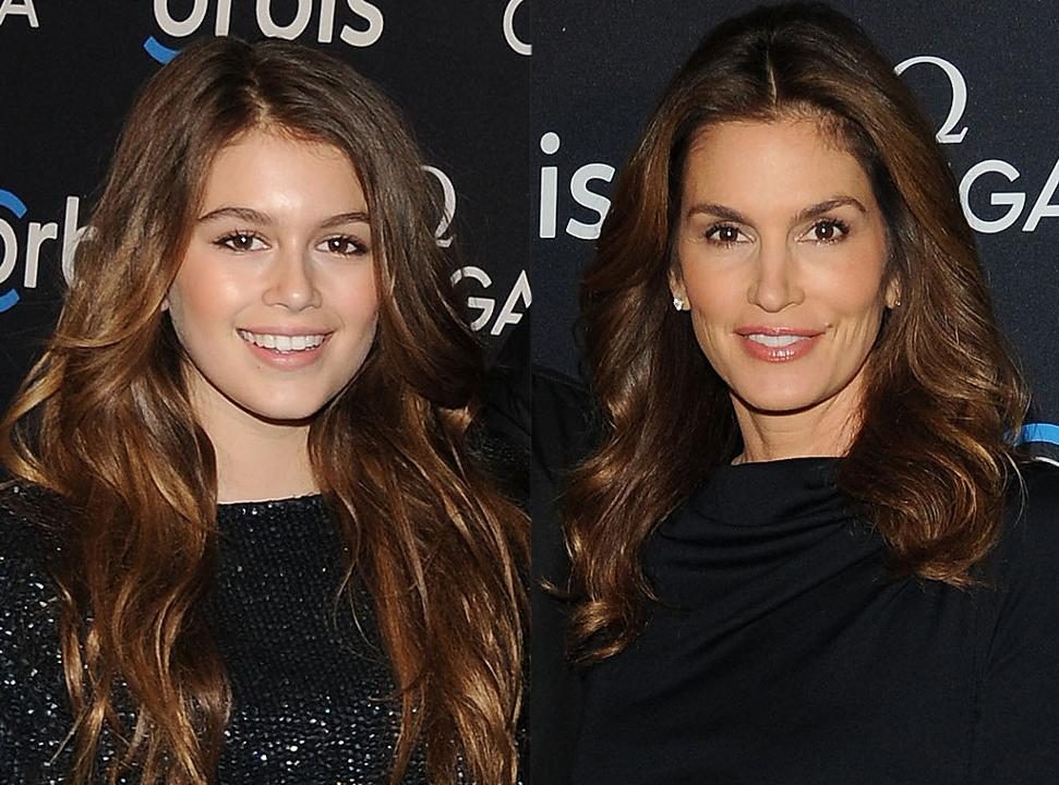 Kaia Gerber & Cindy Crawford Kaia Gerber & Cindy Crawford