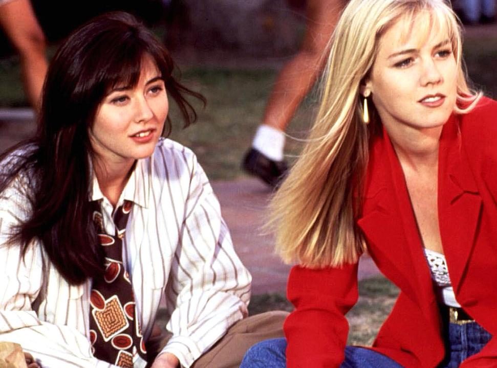 Shannen Doherty & Jennie Garth, <i>Beverly Hills 90210</i> Shannen Doherty & Jennie Garth, <i>Beverly Hills 90210</i>