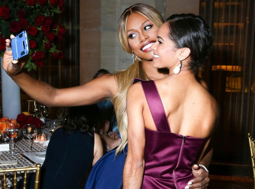 Laverne Cox & Misty Copeland Laverne Cox & Misty Copeland